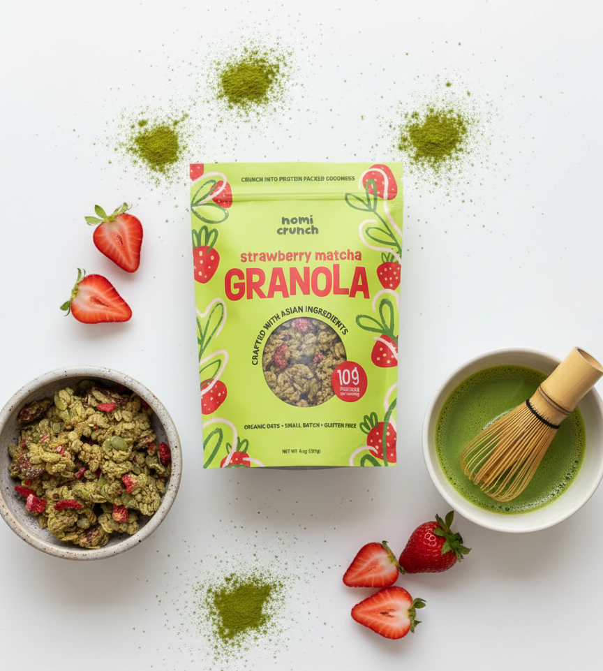 strawberry matcha